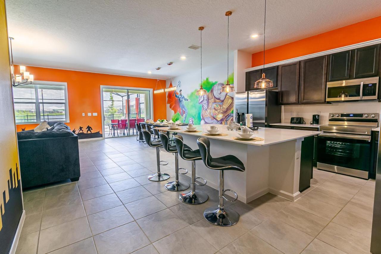 Luxury 12 Bedrooms Pool House 10 Min To Disney4630 Kissimmee Exteriér fotografie