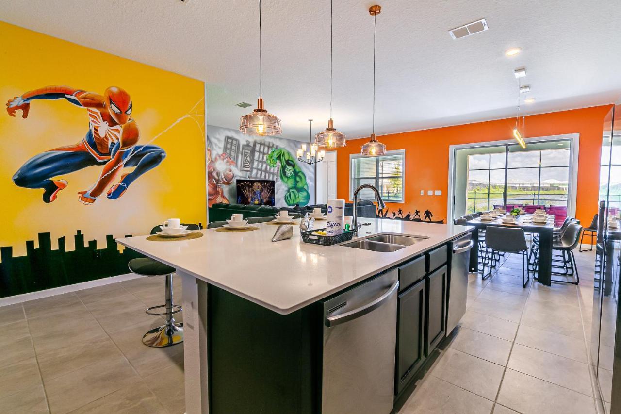 Luxury 12 Bedrooms Pool House 10 Min To Disney4630 Kissimmee Exteriér fotografie