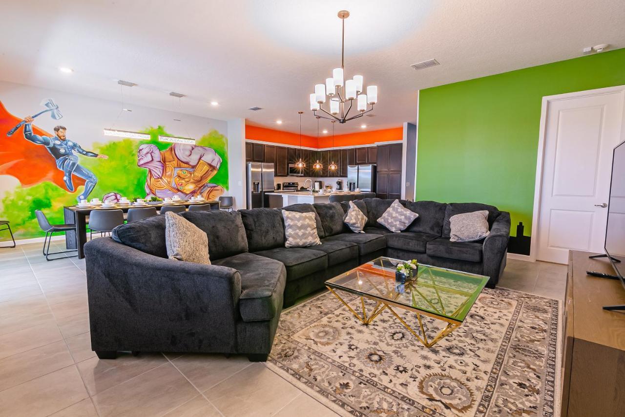 Luxury 12 Bedrooms Pool House 10 Min To Disney4630 Kissimmee Exteriér fotografie